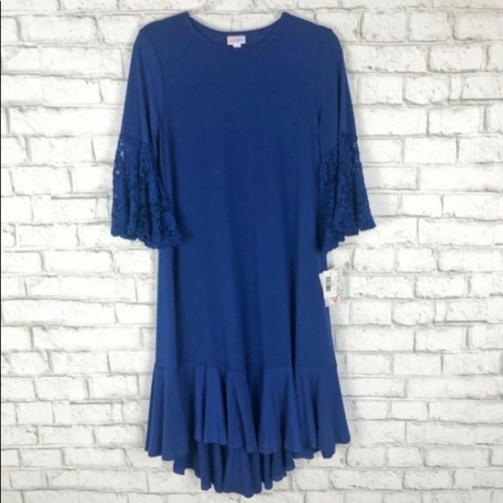 Lularoe Lace Maurine Blue.